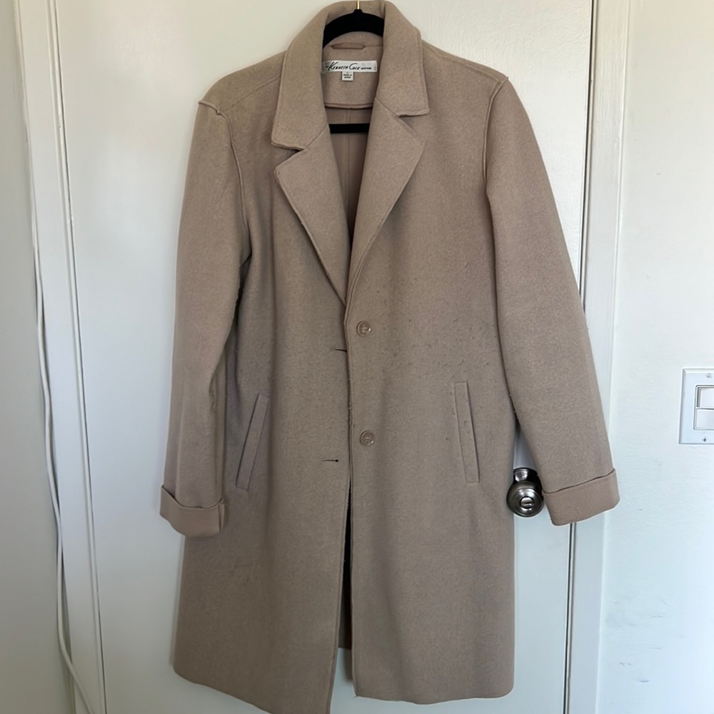 Kenneth Cole Tan Coat